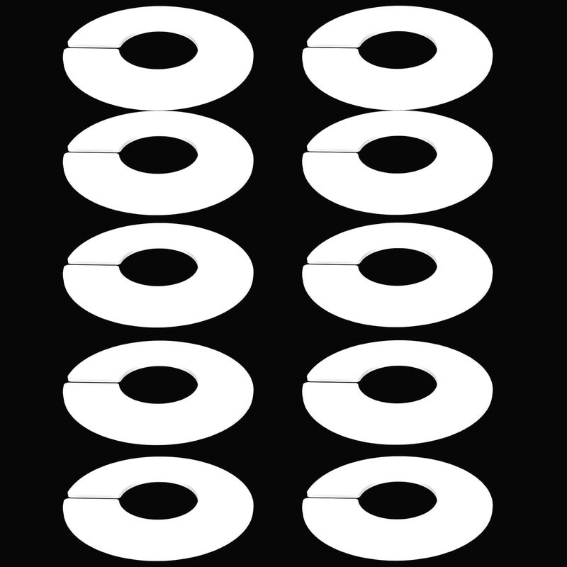 mioule 10-Pack Closet Dividers for Hanging Clothes, Durable Plastic Wardrobe Organizers - Perfect for Closet Rods, Clothing Racks & Retail Display - Image 5